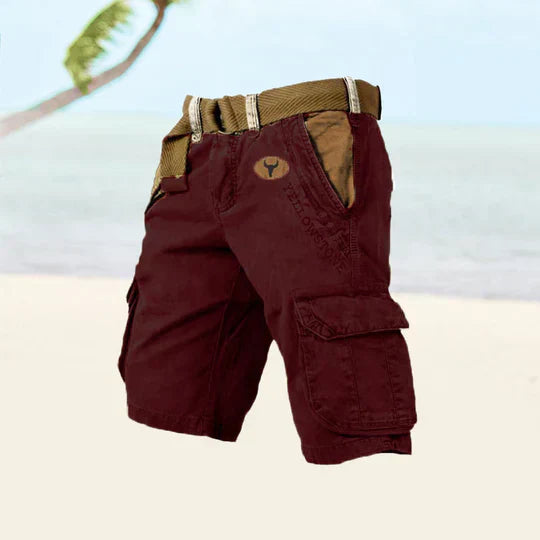 Cargo bukser - cargo shorts med flere lommer