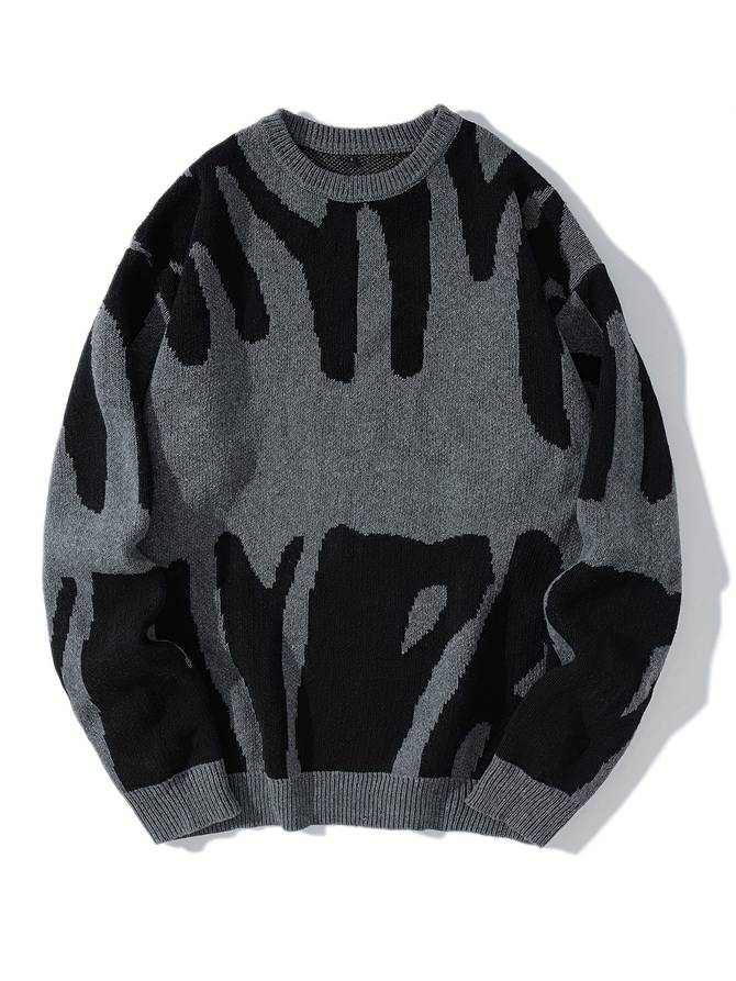 Klassisk – grå sweater til stilfulde mænd i hverdagen