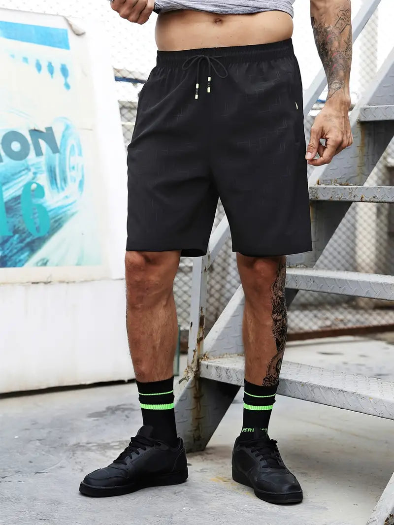 James – åndbare shorts med lynlåslommer