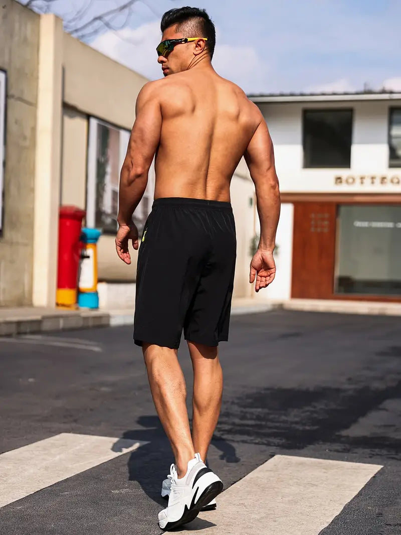 James – åndbare shorts med lynlåslommer