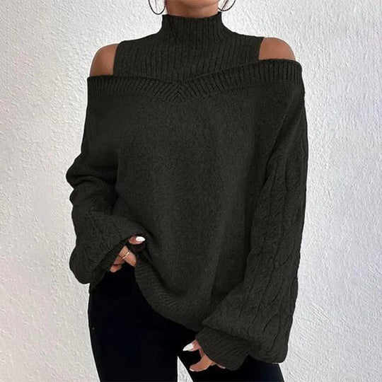 Maeve | elegant langærmet off-shoulder