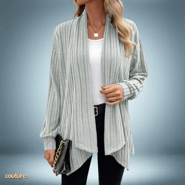 Unik - cardigan i grøn