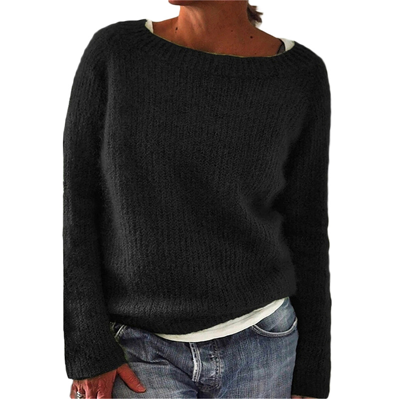 Nora designer-strikket trøje