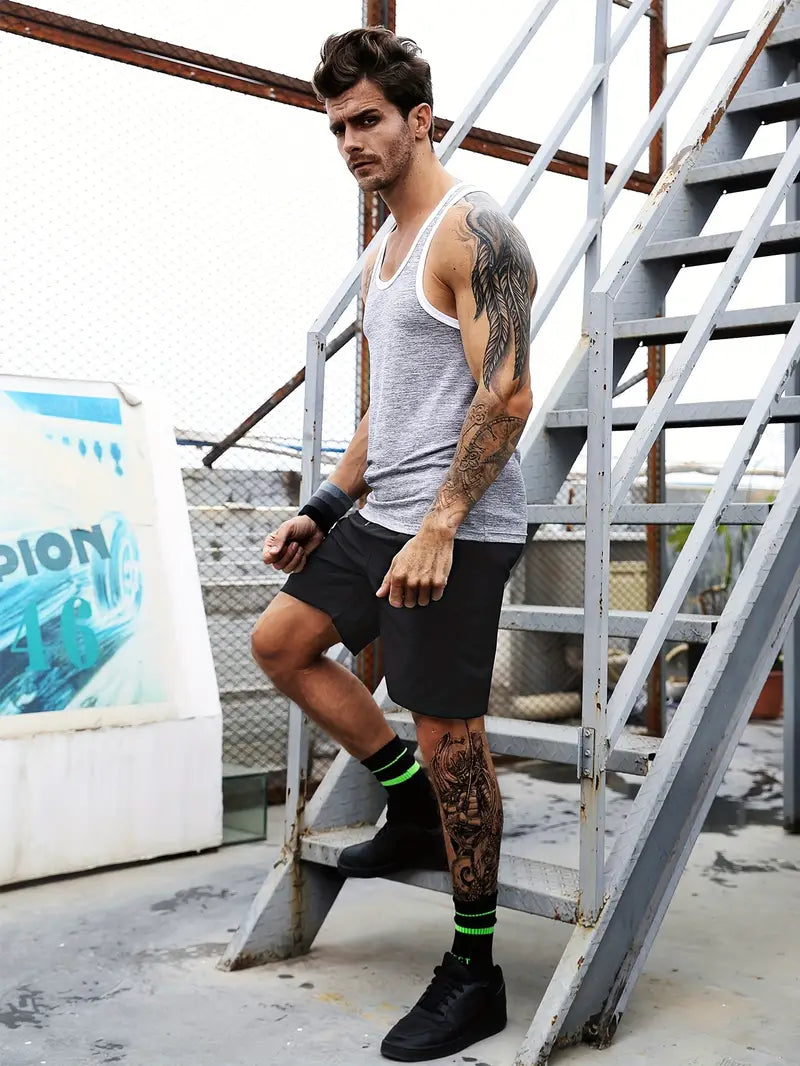 James – åndbare shorts med lynlåslommer