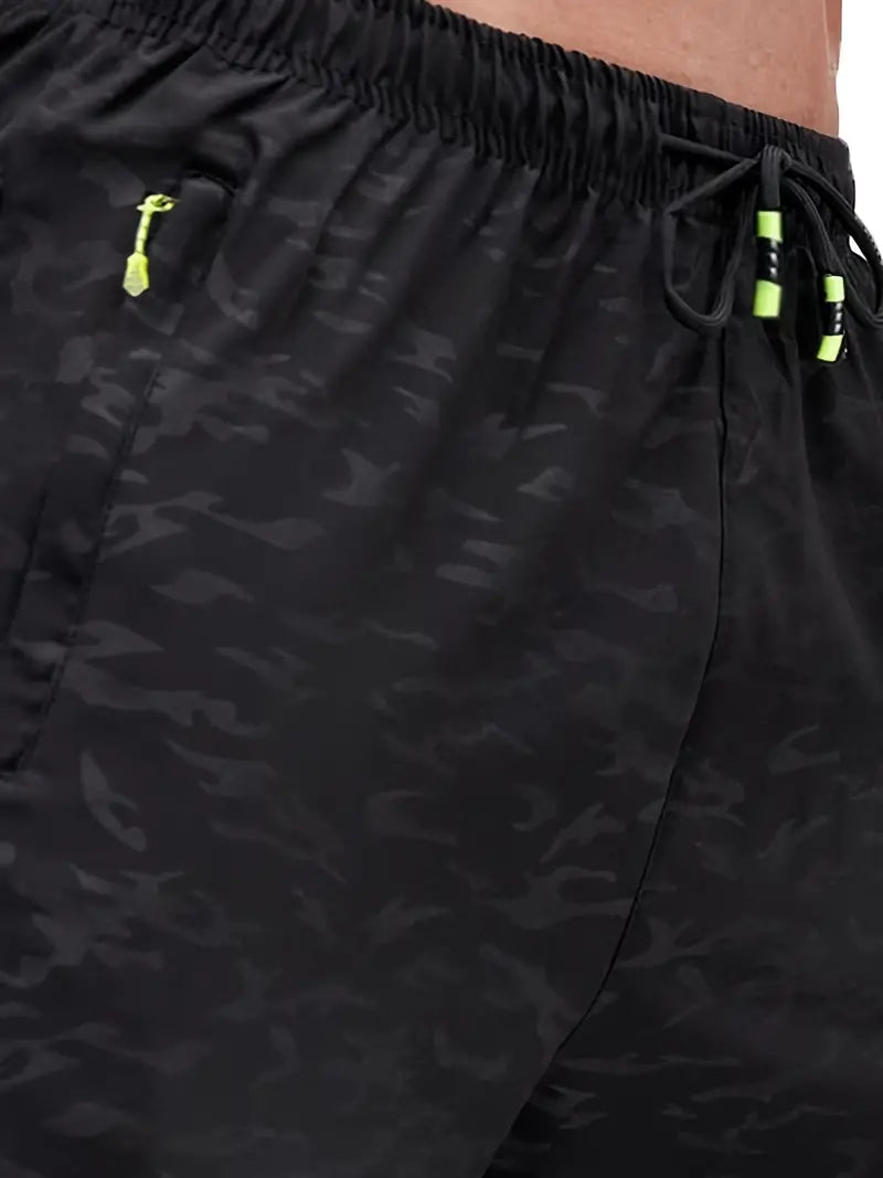 James – åndbare shorts med lynlåslommer