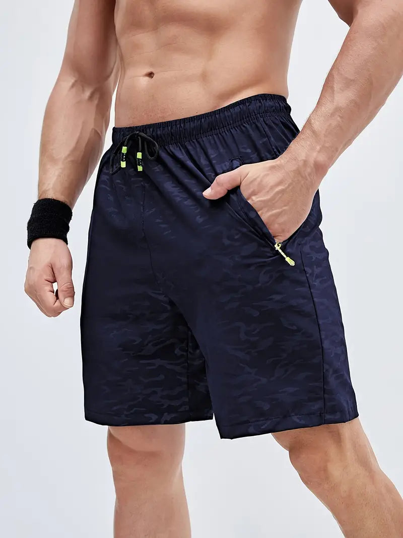 James – åndbare shorts med lynlåslommer