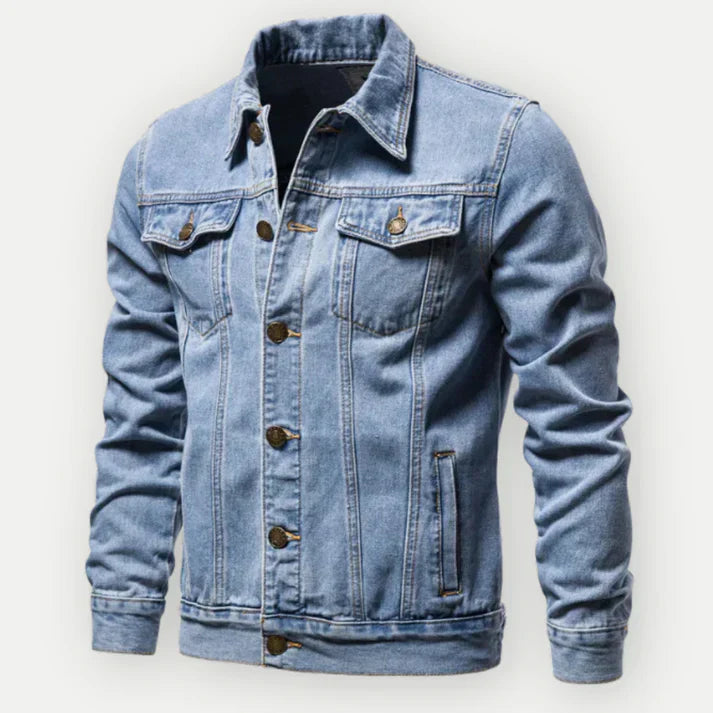 Victor – stilfuld denim trucker jakke
