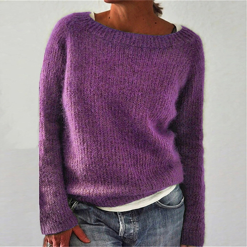 Nora designer-strikket trøje