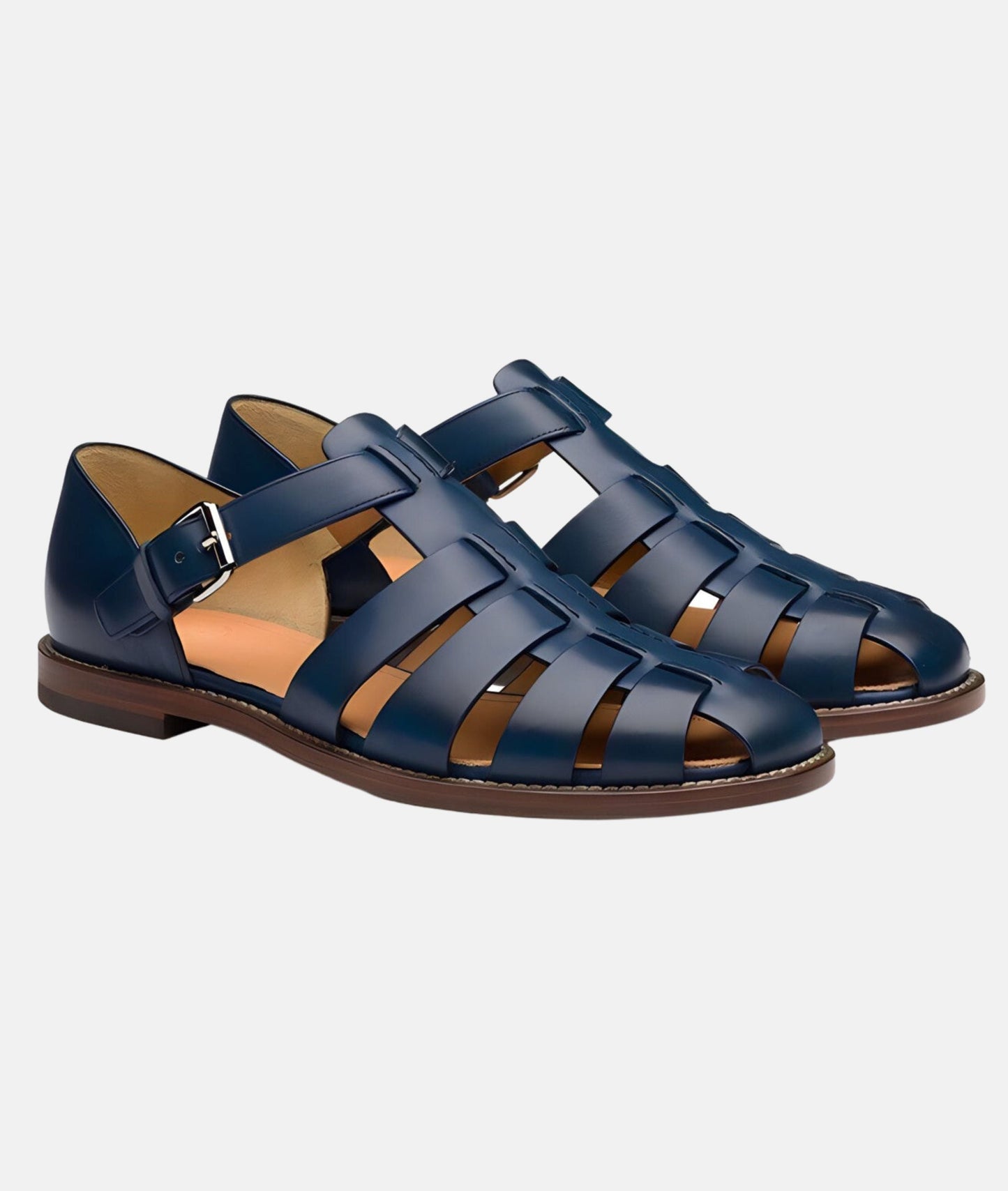 Moderigtige sandaler med stropper i et elegant snit