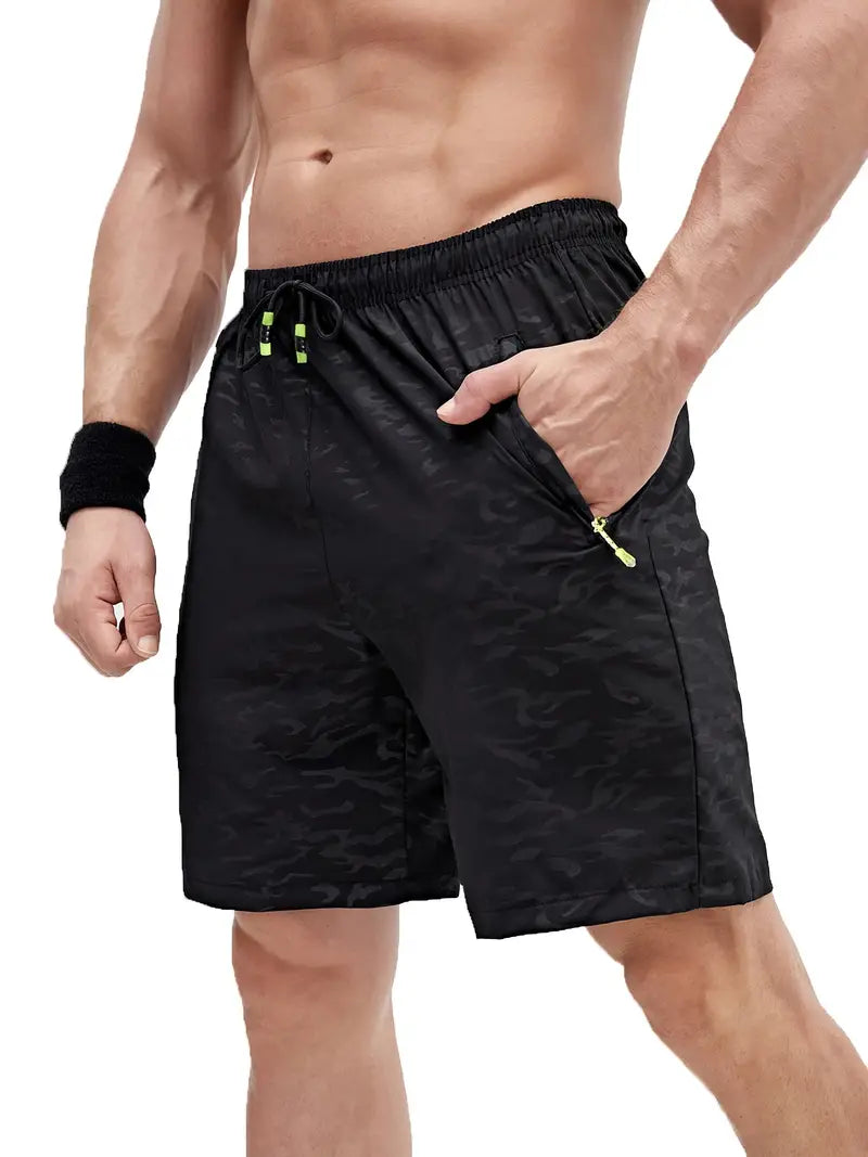 James – åndbare shorts med lynlåslommer