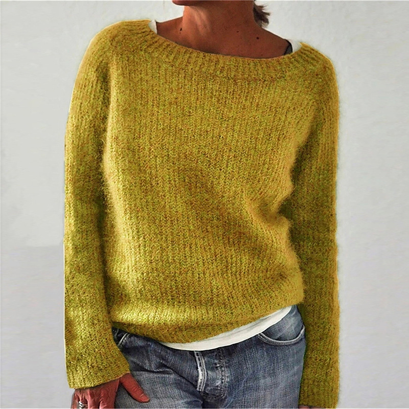 Nora designer-strikket trøje