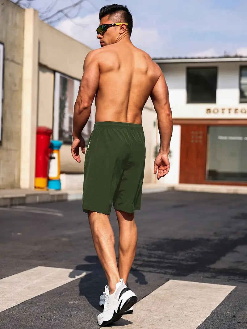 James – åndbare shorts med lynlåslommer