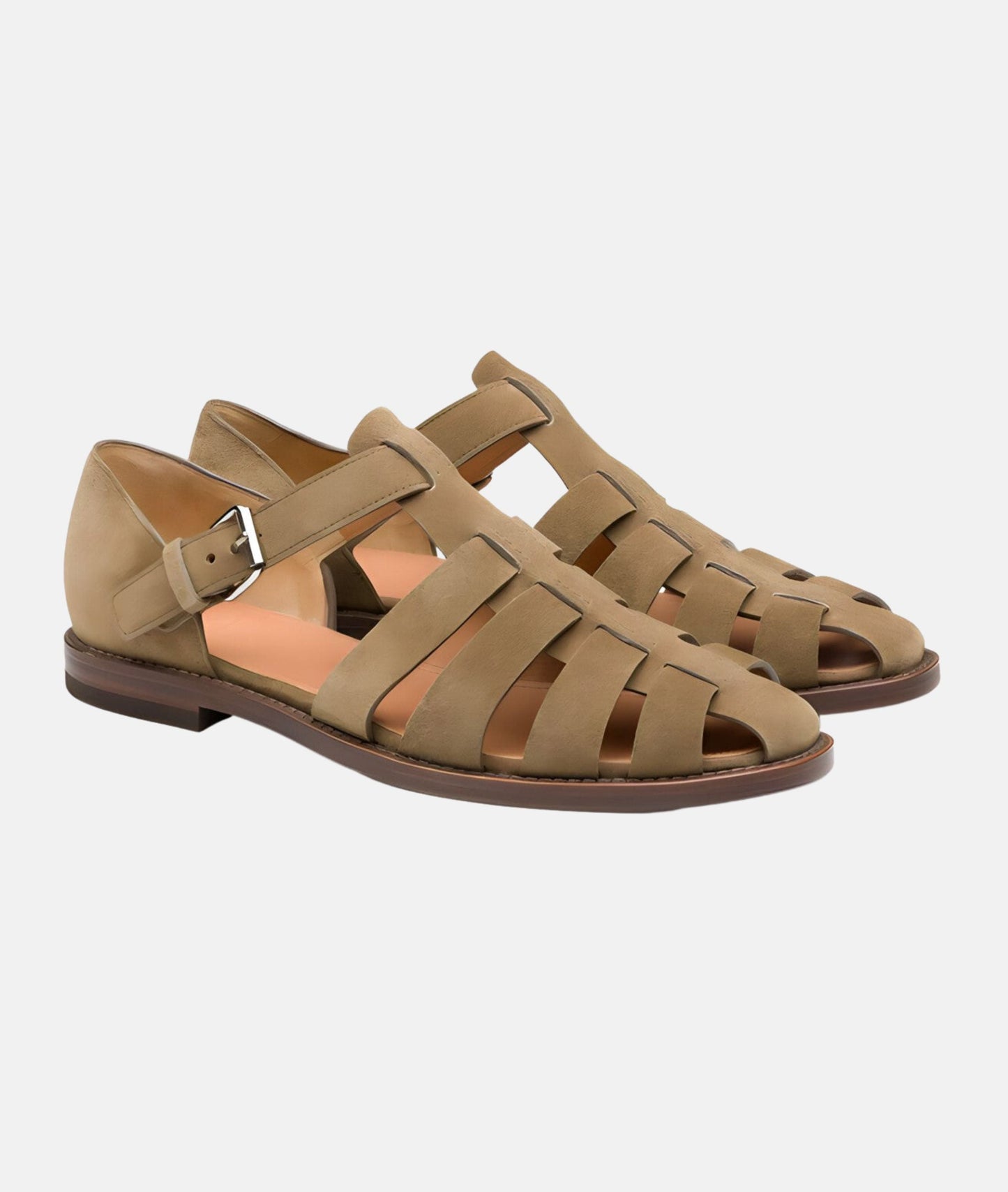 Moderigtige sandaler med stropper i et elegant snit