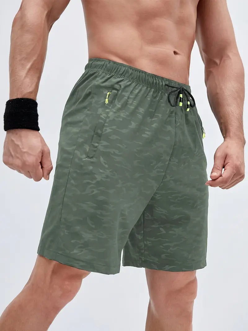 James – åndbare shorts med lynlåslommer