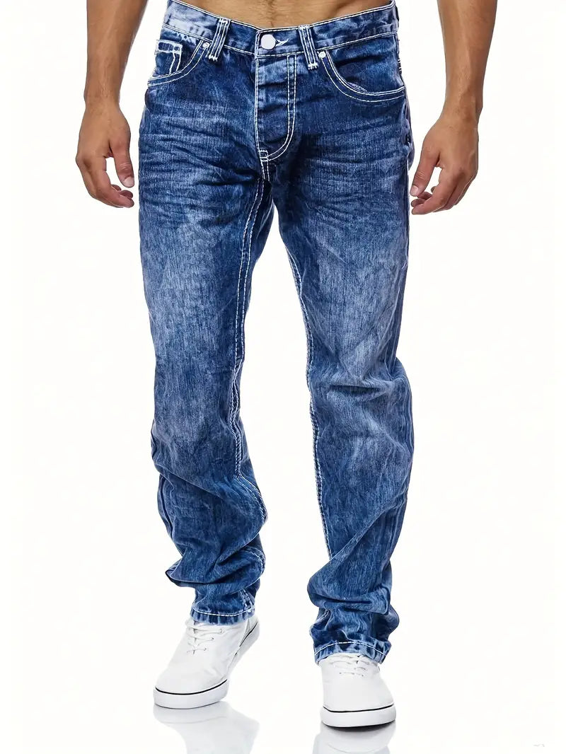 Ethan - casual slim fit stretchede jeans til mænd