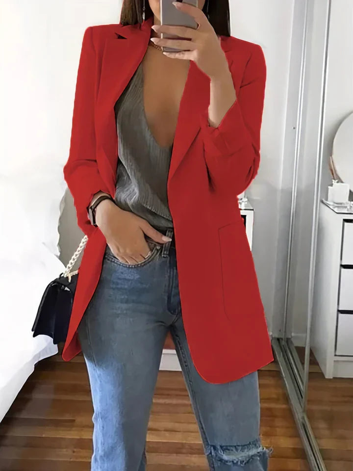 Afslappet oversized lyra blazer