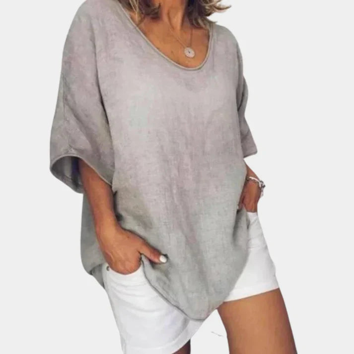 Komfortabel og oversized t-shirt til kvinder
