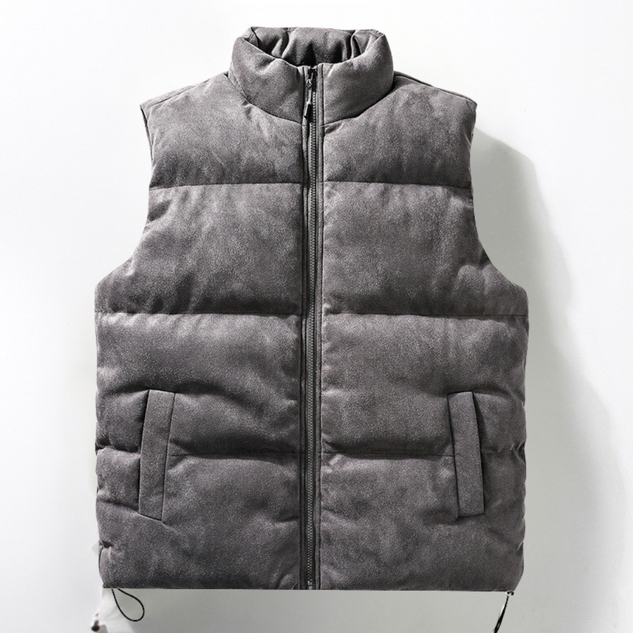 Kawika - behagelig ærmeløs vintervest til mænd