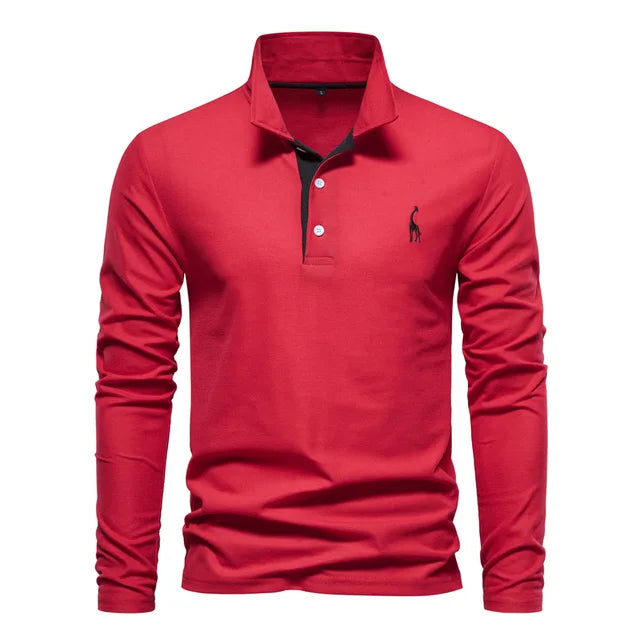 Langærmet polo - lyle