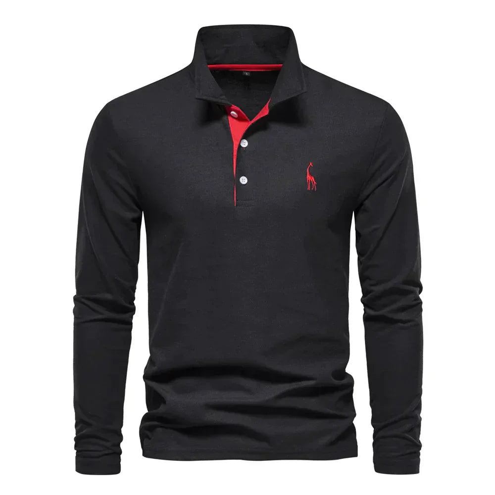 Langærmet polo - lyle