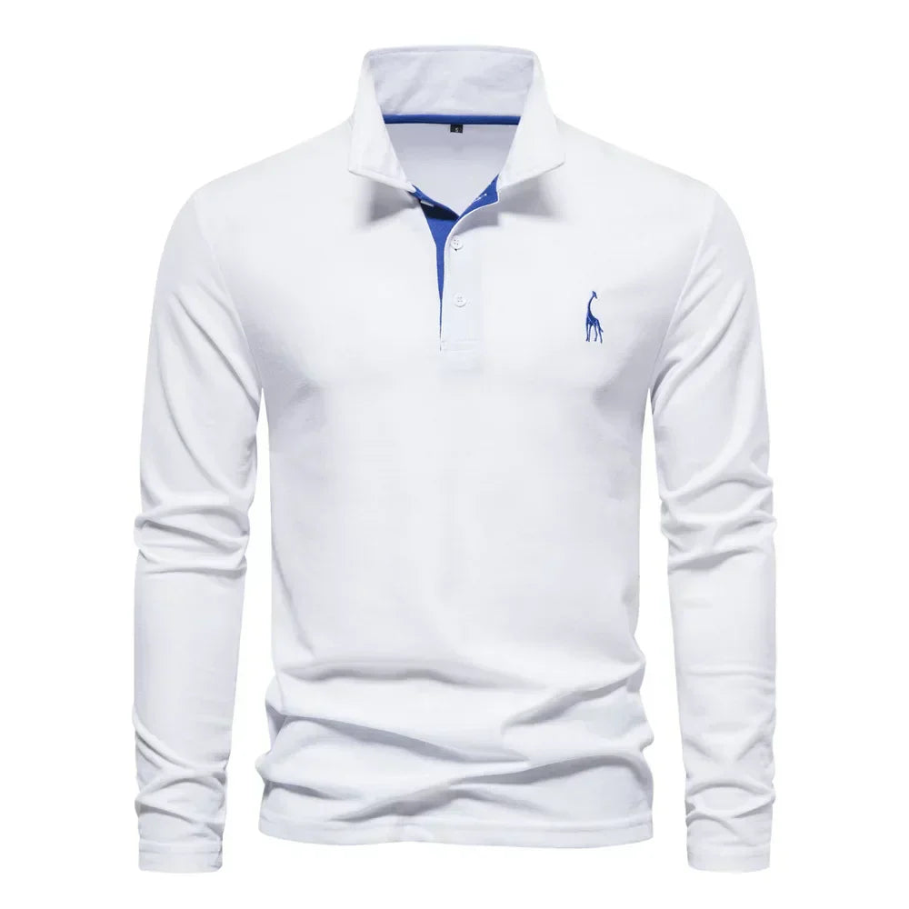 Langærmet polo - lyle