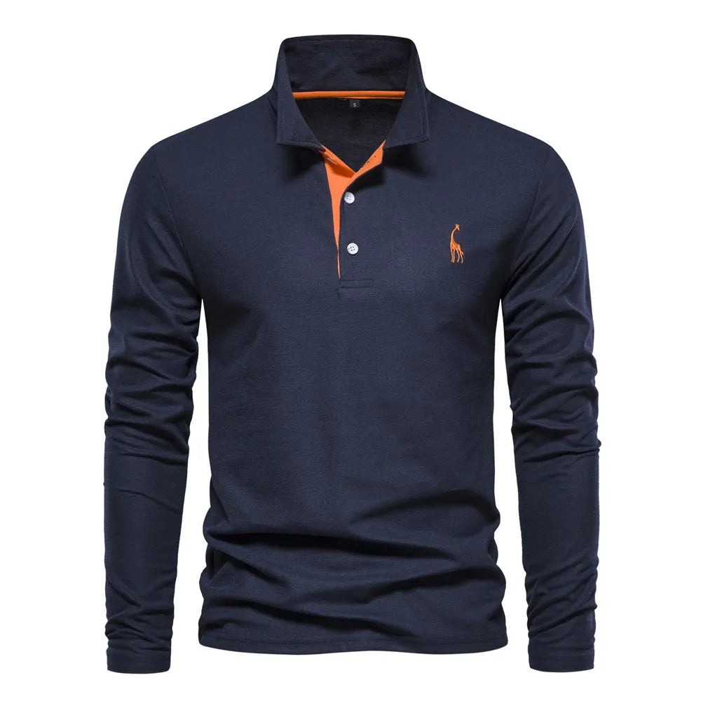 Langærmet polo - lyle