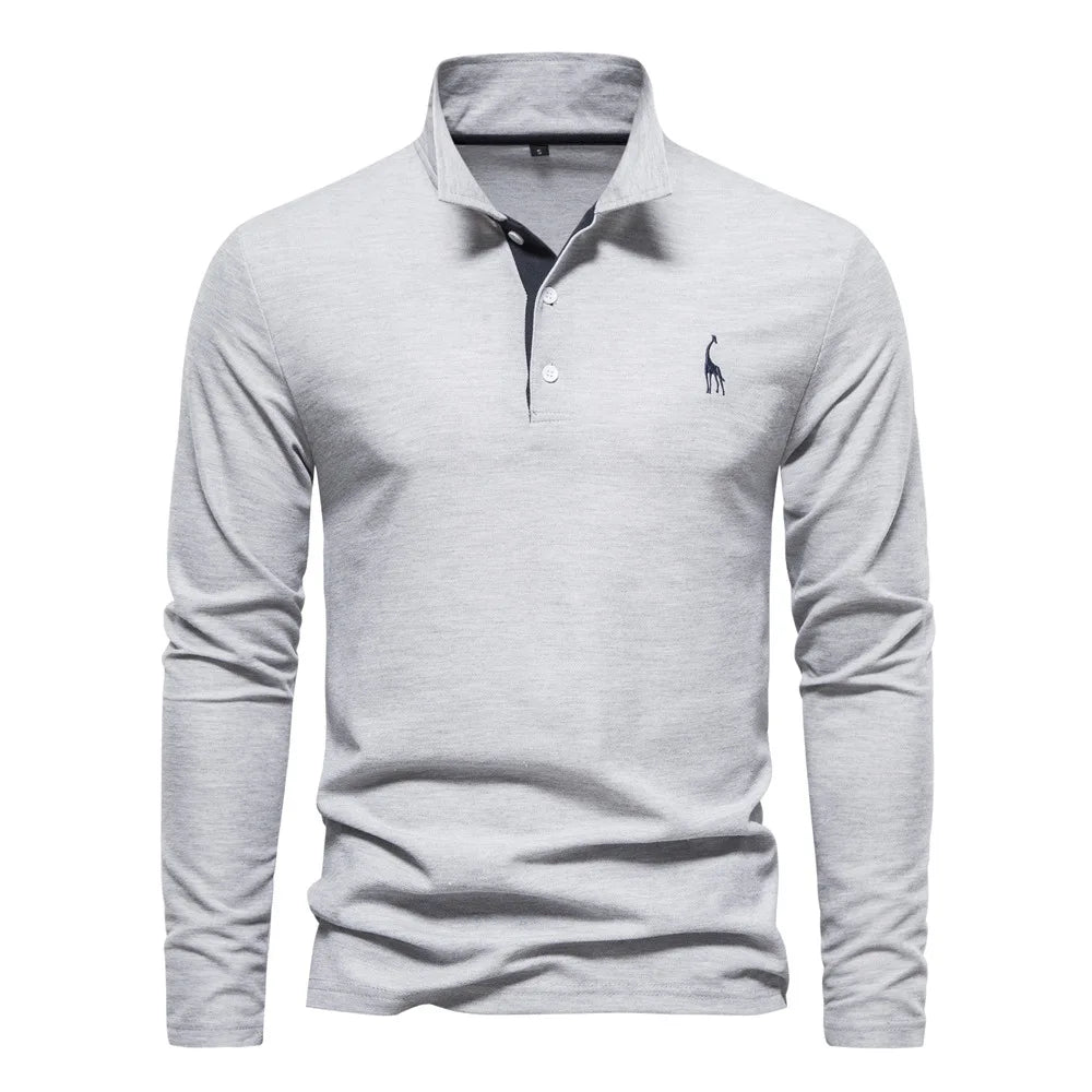Langærmet polo - lyle