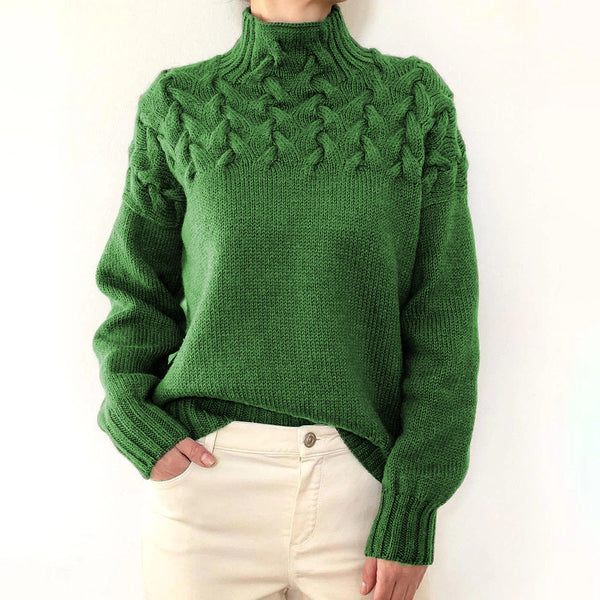 Reeva | elegant rullekrave sweater