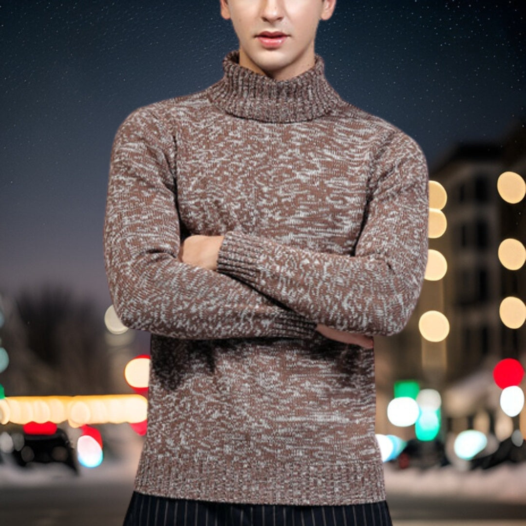 Biso - finstrikket sweater til herrer
