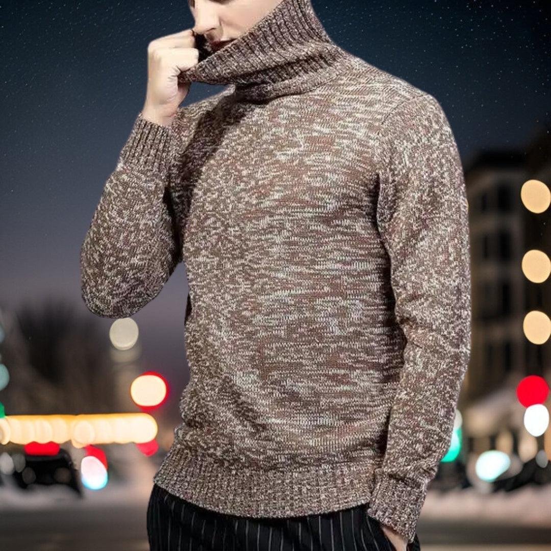 Biso - finstrikket sweater til herrer