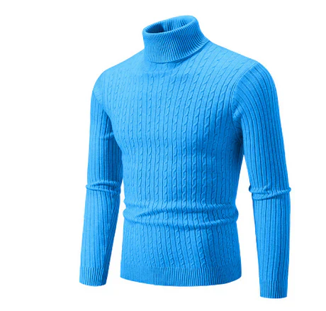 Agnesat | rullekrave sweater til mænd | vinter