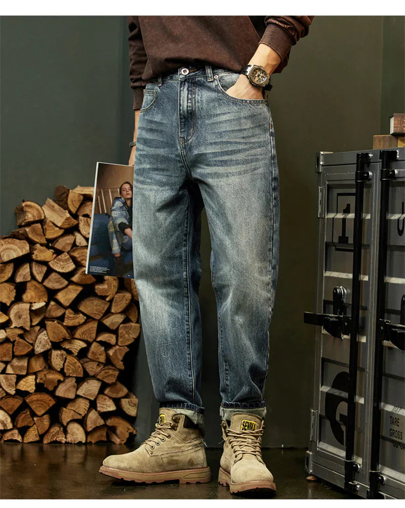 Brody - løstsiddende brede jeans