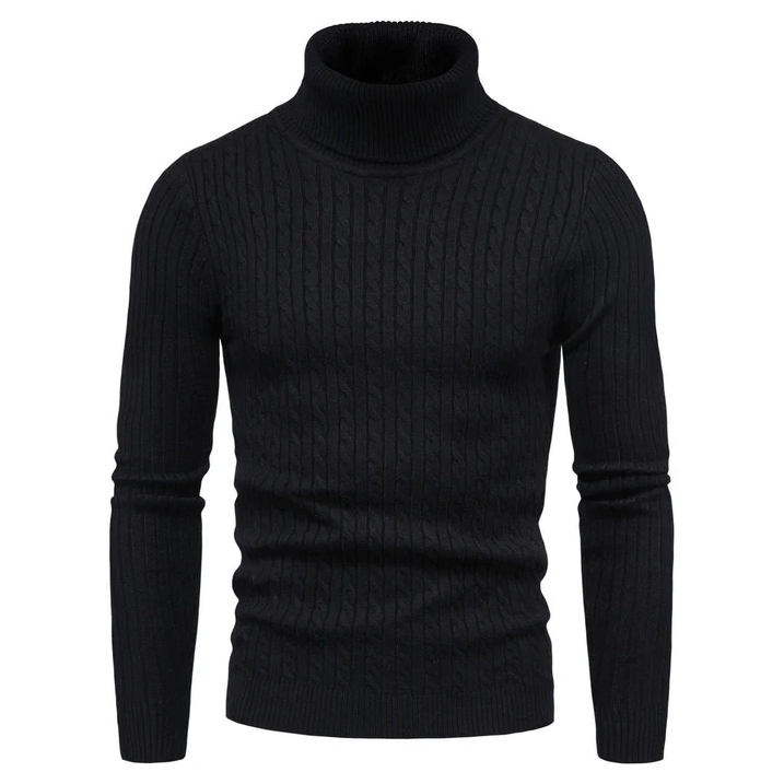 Herre rullekrave sweater - kafen