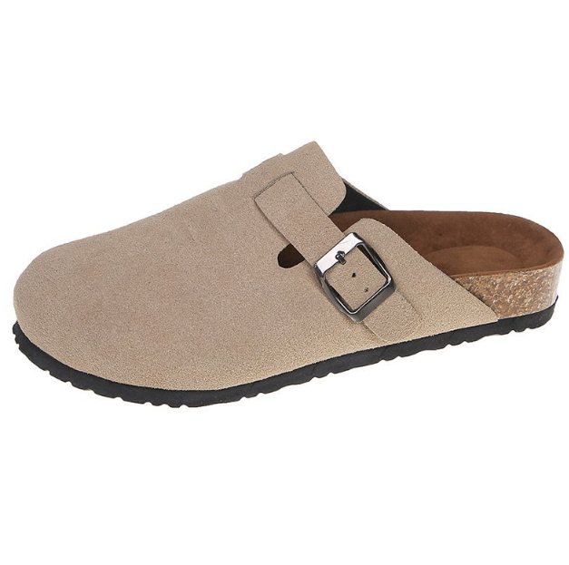 Premium unisex læder boston sandaler: stil og kvalitet i ét