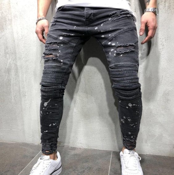 Mezt - ripped jeans til mænd