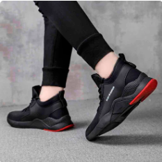 Ashton - van mesh sneakers med plade