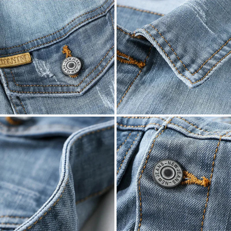 Dave wellington vasket denimjakke