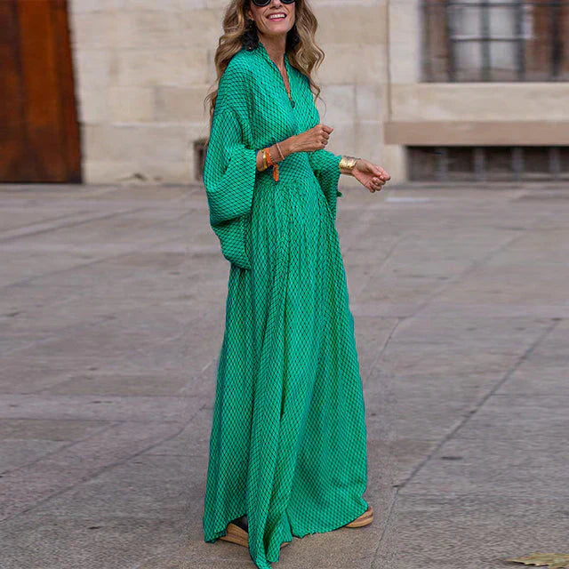 Tinsley - maxi kjole - printet elegance