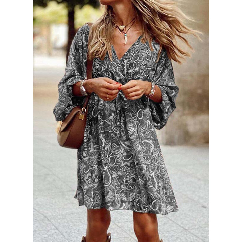 Sommerbrise boho kjole til kvinder