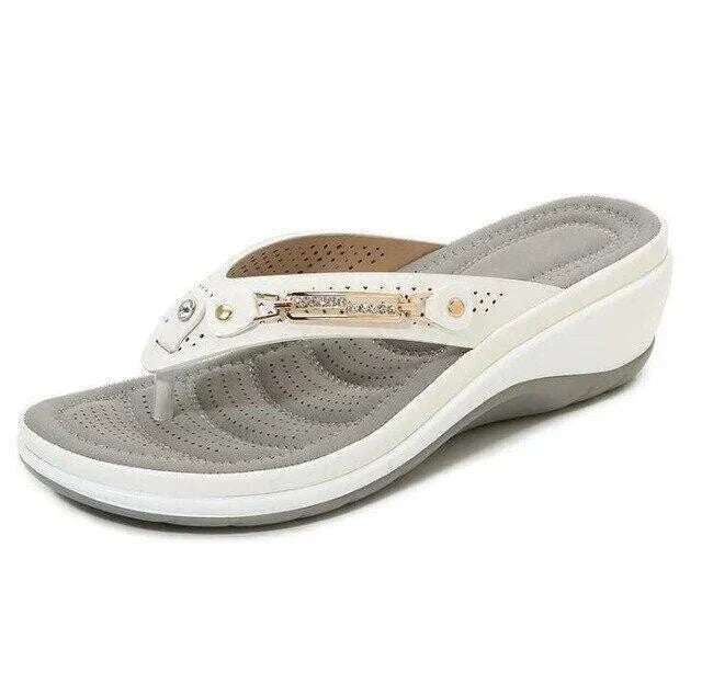 Hatty - blødt polstrede flip-flop sandaler