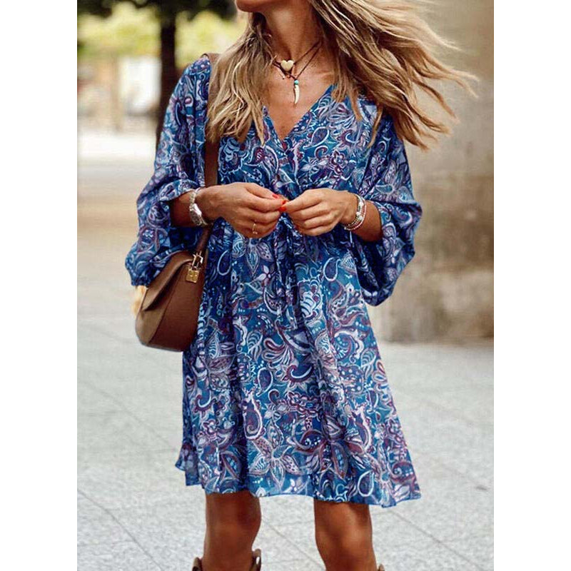 Sommerbrise boho kjole til kvinder
