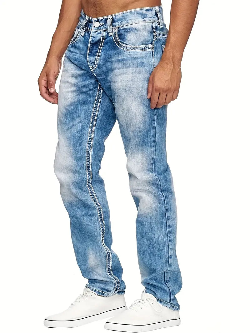 Ethan - casual slim fit stretchede jeans til mænd