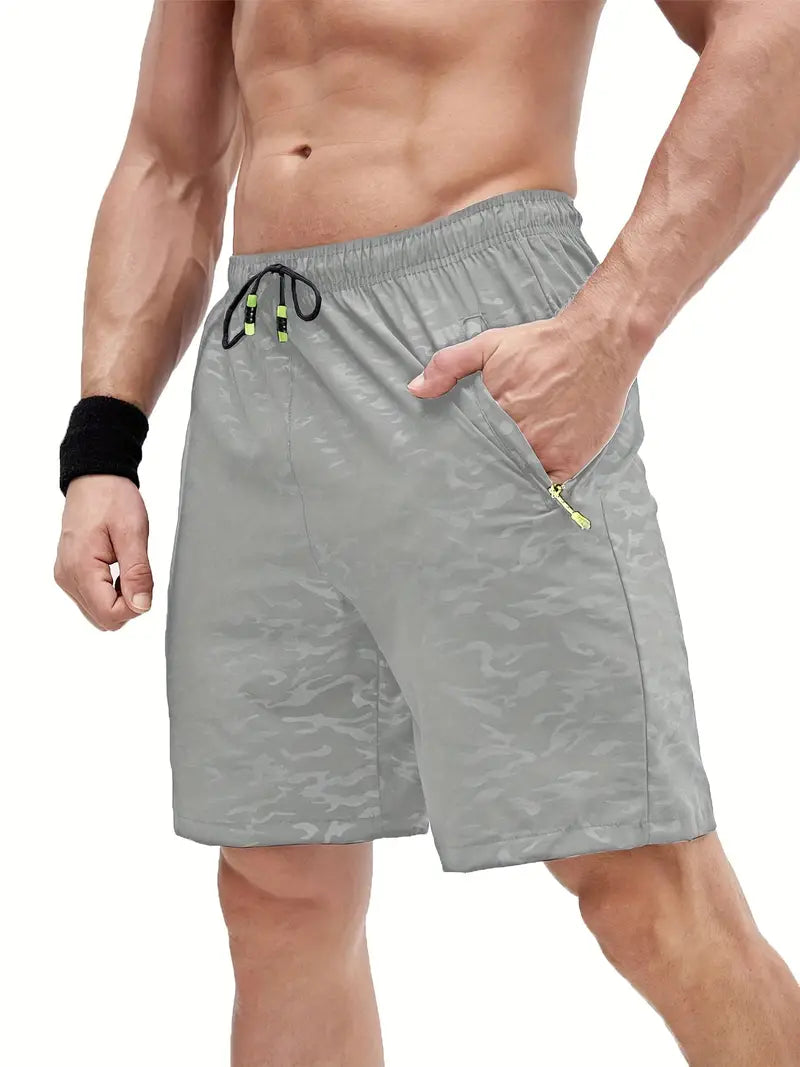 James – åndbare shorts med lynlåslommer