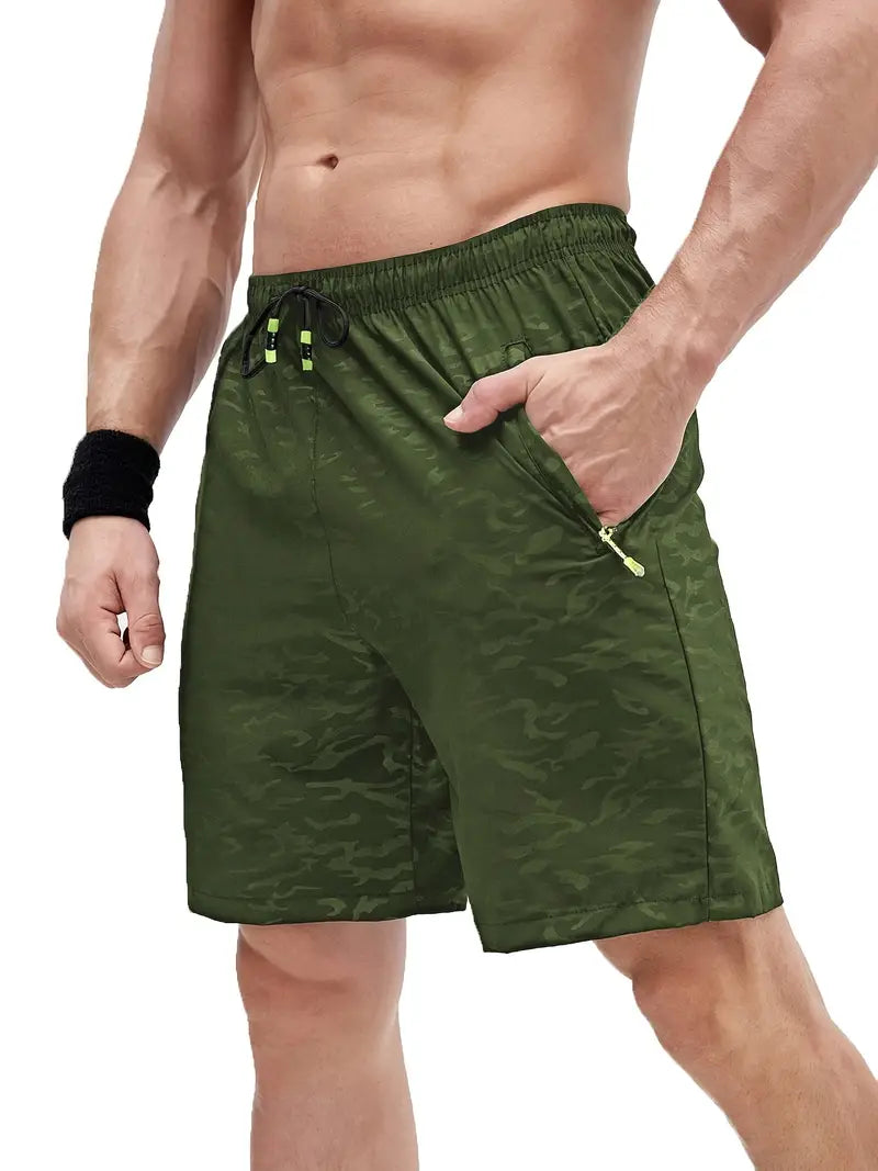 James – åndbare shorts med lynlåslommer