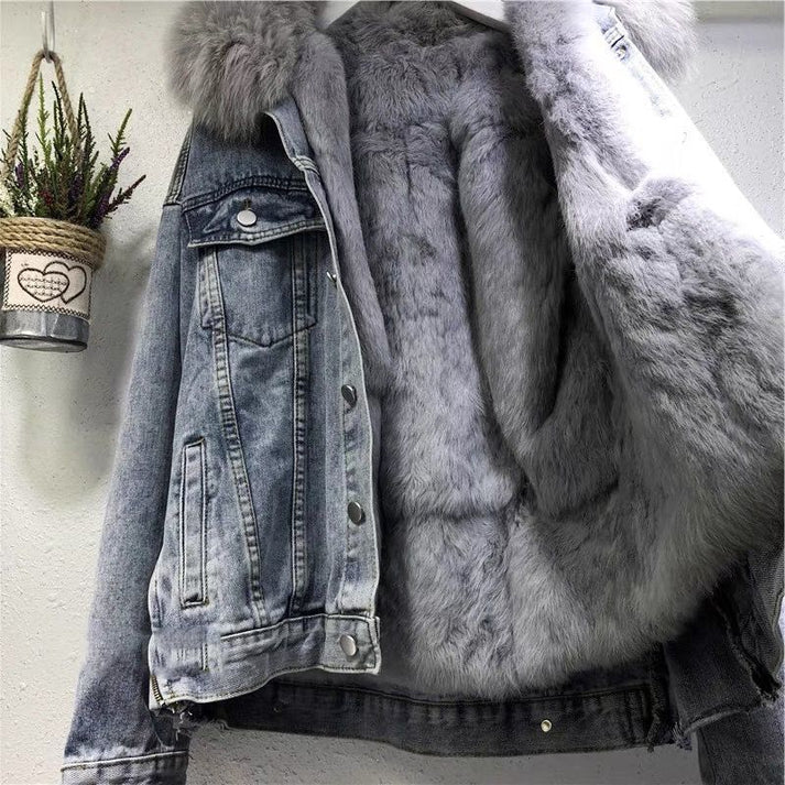 Cool og trendy denimjakke - Mandy