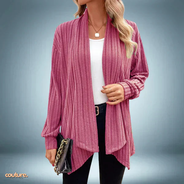 Unik - cardigan i grøn