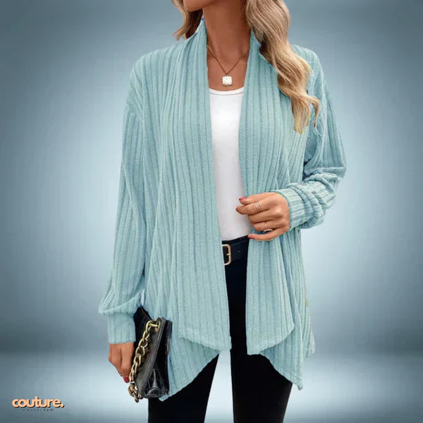 Unik - cardigan i grøn