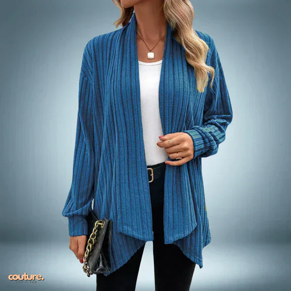 Unik - cardigan i grøn