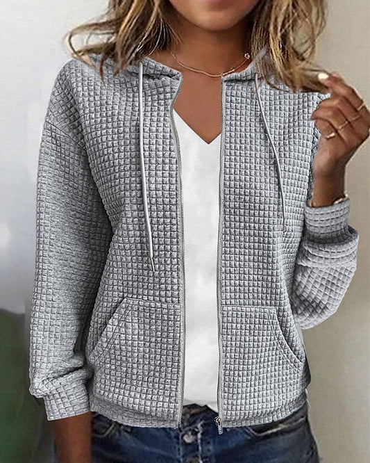 Lara - casual cardigan med lommer