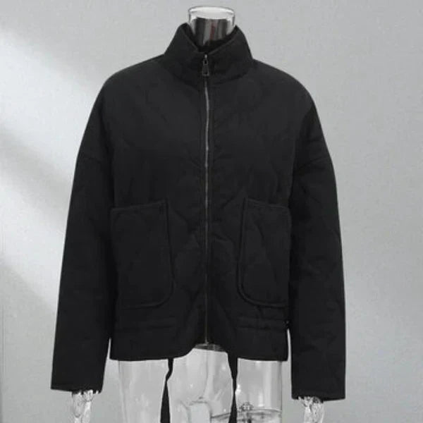 Elegant bomuldsfrakke - Reyna